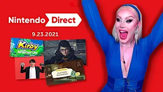 Nintendo Direct 9.23.2021 LIVE REACTIONS! (Bayonetta 3, Kirby Forgotton Land, Animal Crossing News!)