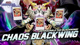 EPIC CHAOS BLACKWING - UNAFFECTED TAX BLACKWING COMBO! [Master Duel]