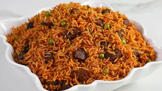 How to make JOLLOF RICE FOR KIDS