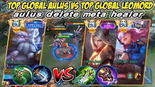TOP GLOBAL AULUS VS 2 TOP GLOBAL HERO - best build aulus 2023 - new tutorial aulus 2023 - aulus mlbb