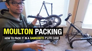 HOW TO: Packing a Moulton in a Samsonite Case For Airline Travel