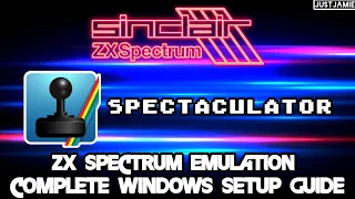 Spectaculator ZX Spectrum Emulator Beginners Setup Guide #zxspectrum #spectaculator #emulator