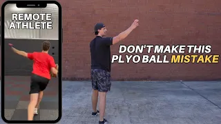 Don't Make This Mistake In Your Plyo Throws!