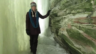 Buttermilk Falls Ice Cave