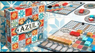 AZUL - Азул, одна из лучших абстрактных настольных игр. Правила и обучающая партия в первый Azul.