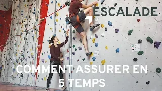 Escalade : Comment assurer en 5 temps (tutoriel)