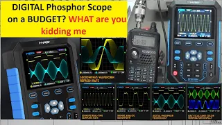 #295; 180MHZ Handheld dual-channel digital Phosphor Oscilloscope