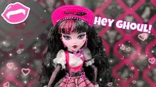 Monster High Haunt Couture Draculaura doll Review! | Zombiexcorn