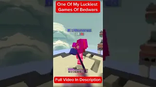 This Game in Bedwars Was So Lucky! 😱