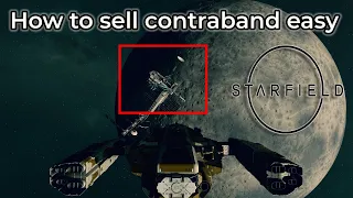 How To Sell Contraband In Starfield Easy NO SHIP SCAN!