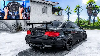800HP Supercharged BMW M3 E92 GTS - Forza Horizon 5 (Steering Wheel + Shifter) Gameplay