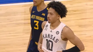 West Virginia vs #3 Kansas College Basketball Full Game Highlights 2023