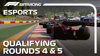 Qualifying I F1 Sim Racing World Championship 2023/2024 Round 4 & 5 Silverstone & Spa-Francorchamps