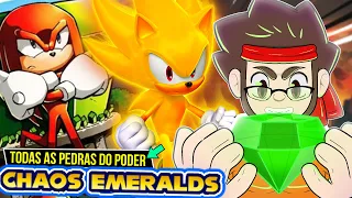 All the EMERALDS and POWERS in SONIC Universe | Super Sonic