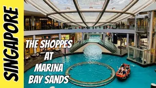 THE SHOPPES AT MARINA BAY SANDS Singapore Shopping Tour 2020