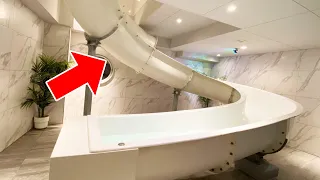 Staying at Japan's Love Hotel with Private Water Slide 🏩| Hotel SEKITEI Chiba | ASMR