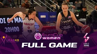 Angers v LDLC ASVEL Feminin | Full Basketball Game | EuroCup Women 2023