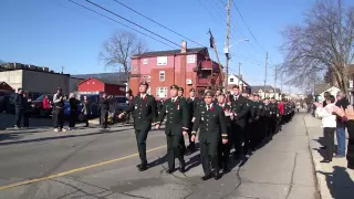 Remembrance Day Parade In Waterloo 11-11-2014