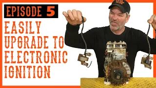 Easy Hack To Eliminate Breaker Points & Upgrade To Electronic Ignition -Episode 5 of 7 Tiller Series