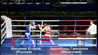 Василий Егоров выиграл золото чемпионата мира по боксу среди юниоров