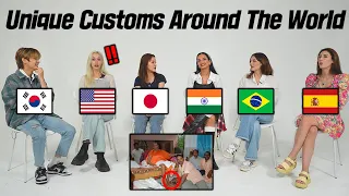 Handsome Korean Men Was Shocked By Unique Customs Around The World (US, Japan, India, Brazil, Spain)