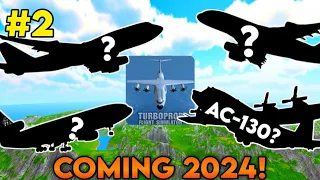 NEW TFS CONCEPT PLANES COMING IN 2024 PART 2!?!! 😳 | Turboprop Flight Simulator