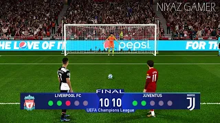 PES 2020 | Liverpool FC vs Juventus CF | Penalty Shootout | Fianl UEFA Champions League | Gameplay