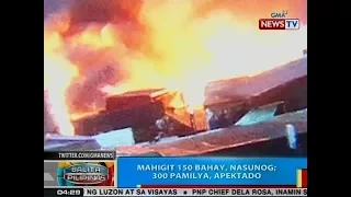 BP: Mahigit 150 bahay sa Malabon, nasunog