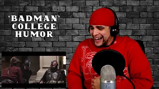 College Humor - Batman Can't Stop Thinking About Sex (REACTION) Batman Got Some Issues! 🤣🤣🤣