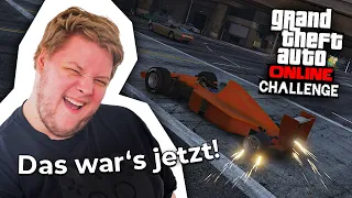 Ich dreh' mich IM KREIS! | GTA Challenge Fangen mit zerstörten Reifen