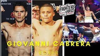 GIOVANNI CABRERA upcoming fight with ISAAC CRUZ "PITBULL" interview on TFV