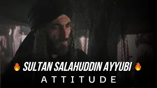 Sultan Salahuddin Ayyubi Attitude Status🔥🔥🔥 || Battle of Hattin: Kingdom of Heaven #Shorts