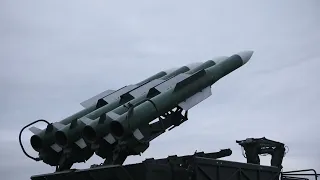 Russian DefMin releases footage of Buk-M3 and Buk-M2 air defence systems operating in tandem