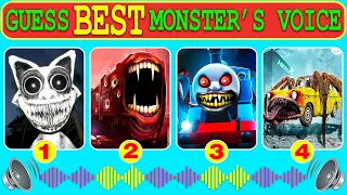 Guess Monster Voice Zoonomaly, Train Eater, Spider Thomas, Car Eater Coffin Dance