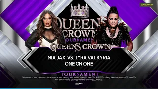 WWE2K24 Nia Jax vs Lyra Valkyria