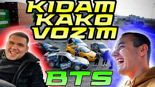 KIDAM KAKO VOZIM *BTS* | Driftovao sam u spotu |