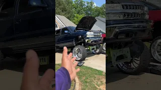 My squatted truck is a HAZARD | could’ve been BAD! Lifted truck