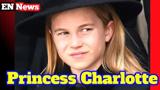 Prince Harry and Princess Charlotte Shared a Touching Moment at the Queen’s Funeral #princeharry