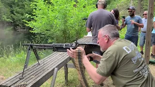 M60 at machine gun shoot