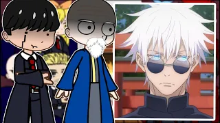 Mashle React to Satoru Gojo || Jujutsu Kaisen || TikTok || Gacha React