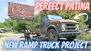 We got a 1968 C50 ramp truck project