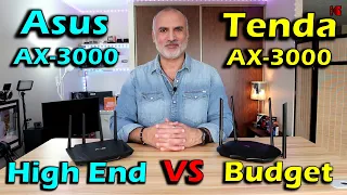 Cheap vs Expensive WiFi 6 Router: Tenda AX3000 vs Asus AX3000