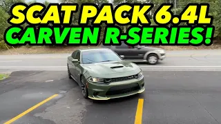 2021 Dodge Charger Scat Pack WIDEBODY 6.4L HEMI V8 DUAL EXHAUST w/ CARVEN R-SERIES!