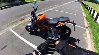 First Ride on the 2023 KTM Duke 390