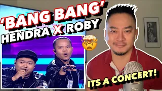 HENDRA X ROBY - BANG BANG (Jessie J, Ariana Grande & Nicky Minaj) - X FACTOR INDONESIA 2021 |REACTS