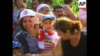 LEBANON: REFUGEES REUNITED WITH FAMILIES