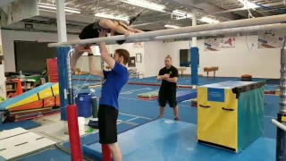 Learning a giant on parallel bars