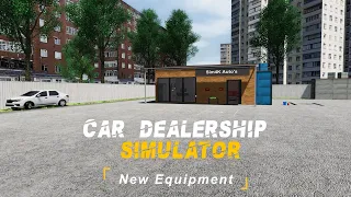 Car Dealership Simulator | New Equipment - 4K