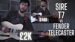 Sire T7 vs Fender Telecaster - Tone Comparison - Can the Sire Keep Up?