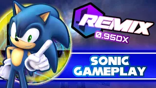 PMEX Remix Update 0.95DX - Sonic Gameplay (Brand New Moveset)